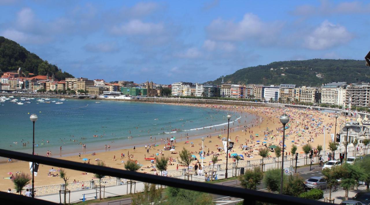 Seafront Luxury Studio - By Www,Sansebastianapartments,Es San Sebastian Bagian luar foto